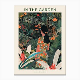 In The Garden Poster Keukenhof Gardens Canvas Print