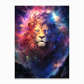 Lion In The Sky Canvas Print