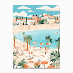 Hurghada Egypt 3 Illustration Canvas Print