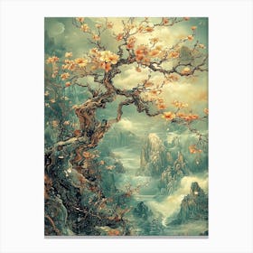 Chinese Tree Canvas Print