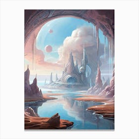 Fantasy Painting Canvas Print