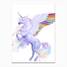 Rainbow Unicorn Canvas Print
