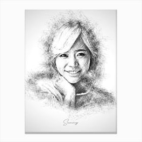 Sunny Snsd Canvas Print