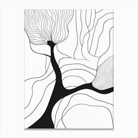 Abstract Tree 18 Canvas Print