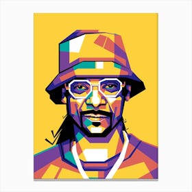 Snoop Dogg WPAP Canvas Print