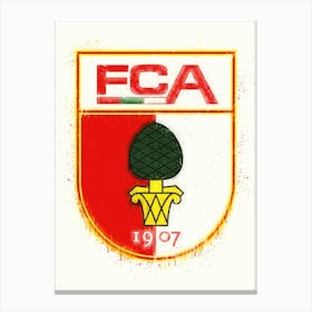 Fc Augsburg Canvas Print