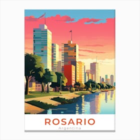 Argentina Rosario Travel Canvas Print