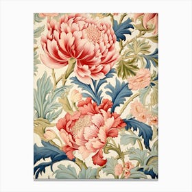 Floral Wallpaper 366 Canvas Print