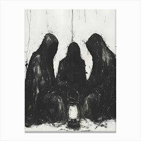 'The Three Witches' Canvas Print