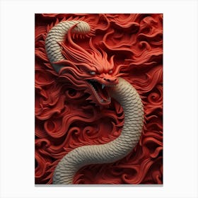 Red Dragon Canvas Print