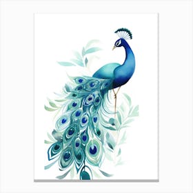 Peacock 5 Canvas Print