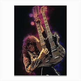 Spirit Of Jimmy Page 1 Canvas Print
