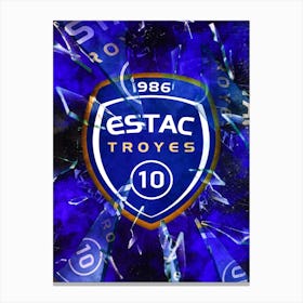 Ac Troyes 2 Canvas Print