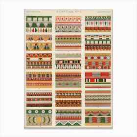 Vintage Pattern Illustration, Owen Jones         Canvas Print