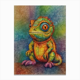 Lizard 13 Canvas Print