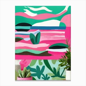 Tropical Landscape Canvas Print