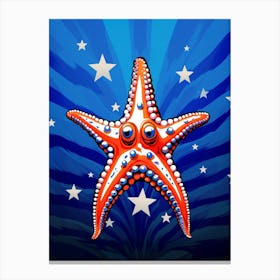Star Sucker Pygmy Octopus 2 Canvas Print