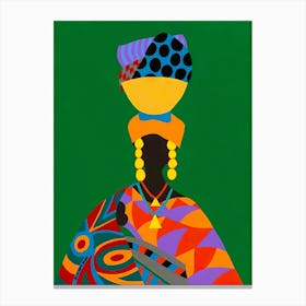 African Woman 3 Canvas Print