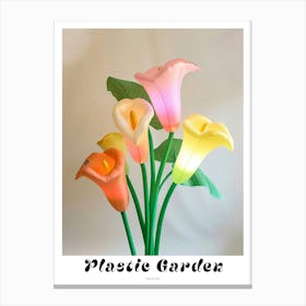 Dreamy Inflatable Flowers Poster Calla Lily 3 Canvas Print