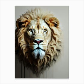 Lion Head 53 Canvas Print