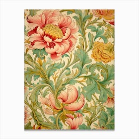 Floral Wallpaper 312 Canvas Print