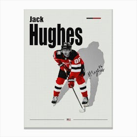 Jack Hughes Canvas Print
