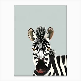 Zebra Canvas Print 1 Canvas Print