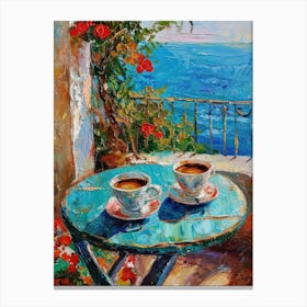 Reggio Calabria Espresso Made In Italy 4 Canvas Print