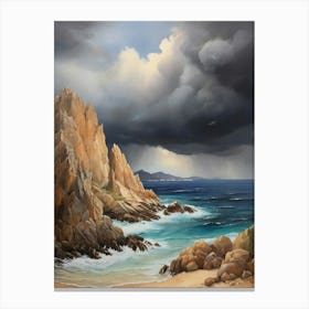 Stormy Sea.23 Canvas Print