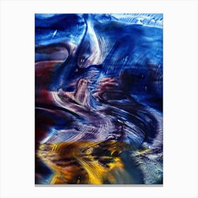 Diving Canvas Print