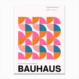 Bauhaus Exhibition Art Print Canvas Print