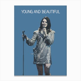 Young And Beautiful 1 Canvas Print