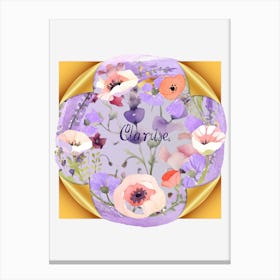 Floral Arrangement Canvas Print