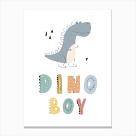 Cute Dino 2 Canvas Print
