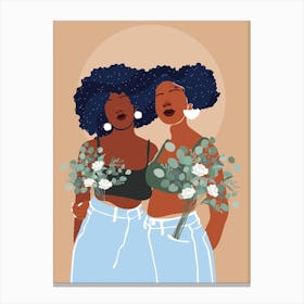Soul Sisters Canvas Print
