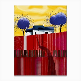 The Red Field Canvas Print