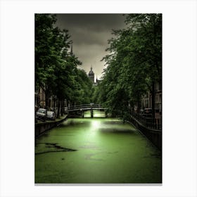 Amsterdam Canal 1 Canvas Print