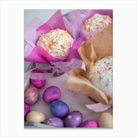 Easter Cupcakes 9 Canvas Print