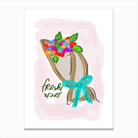 Fresh Bouquet Canvas Print