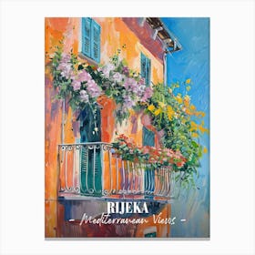 Mediterranean Views Rijeka 1 Canvas Print