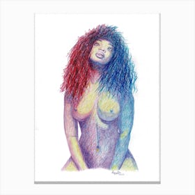 Nude Canvas Print