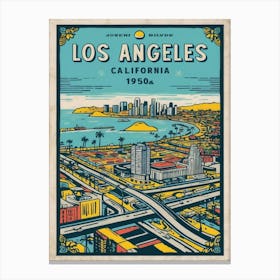 Los Angeles California Canvas Print