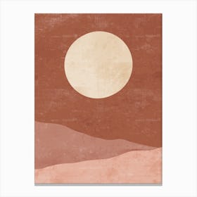 Desert Landscape 3 Canvas Print