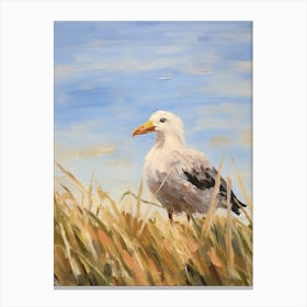 Bird Painting Albatross 1 Canvas Print