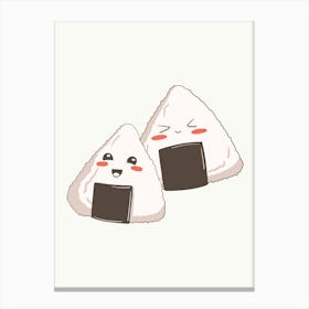 Cute Sushi Canvas Print