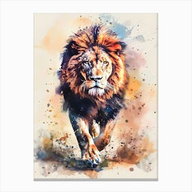 Lion Painting Canvas Print