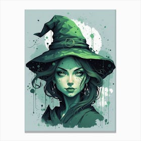 Witches Hat Canvas Print