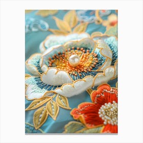 Chinese Embroidery Canvas Print