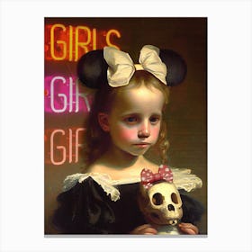 Girls Just Want To Have Fun Canvas Print
