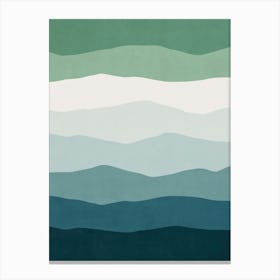 Minimal Waves 142 Canvas Print